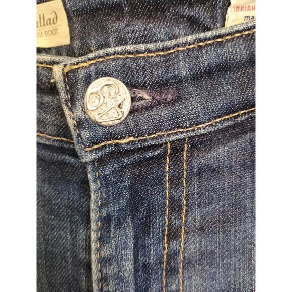 Adriano Goldschmied Jeans Women's 28R Ballad Slim Boot Casual Classic Dark Wash - Picture 6 of 13